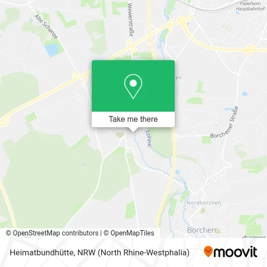 Heimatbundhütte map