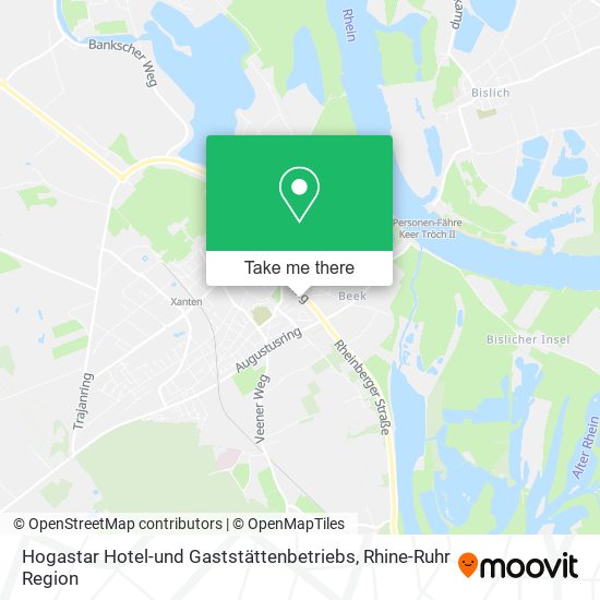 Hogastar Hotel-und Gaststättenbetriebs map