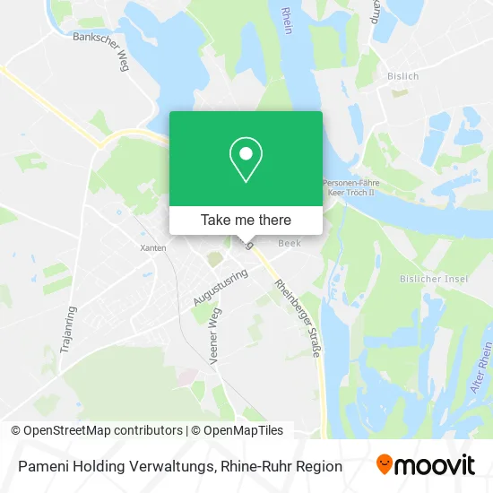 Карта Pameni Holding Verwaltungs