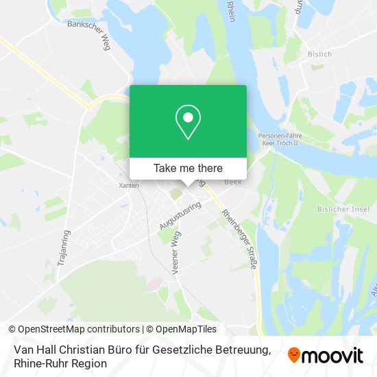 Van Hall Christian Büro für Gesetzliche Betreuung map