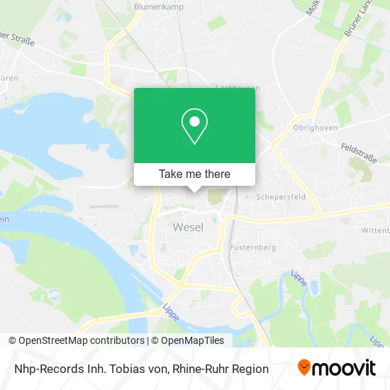Карта Nhp-Records Inh. Tobias von