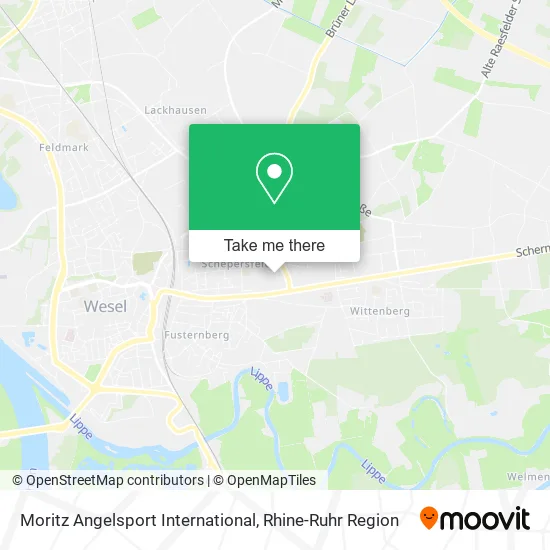 Карта Moritz Angelsport International