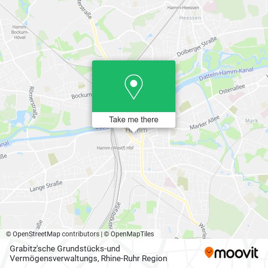 Grabitz'sche Grundstücks-und Vermögensverwaltungs map