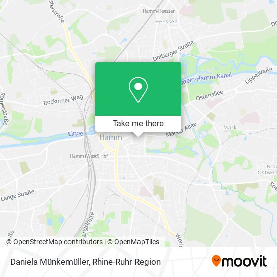 Daniela Münkemüller map