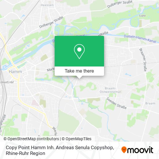 Copy Point Hamm Inh. Andreas Senula Copyshop map