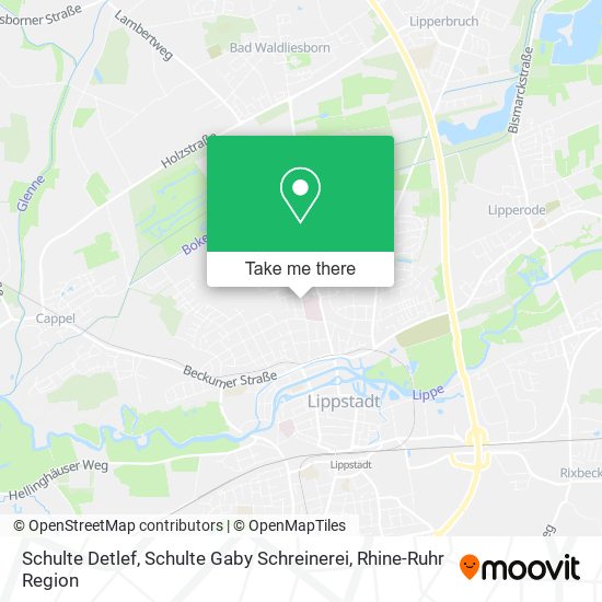 Schulte Detlef, Schulte Gaby Schreinerei map