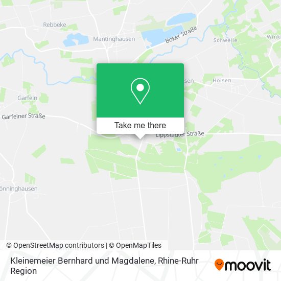 Kleinemeier Bernhard und Magdalene map