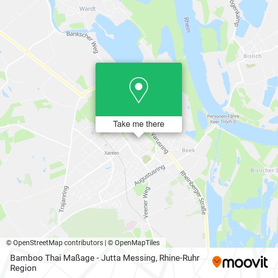 Bamboo Thai Maßage - Jutta Messing map