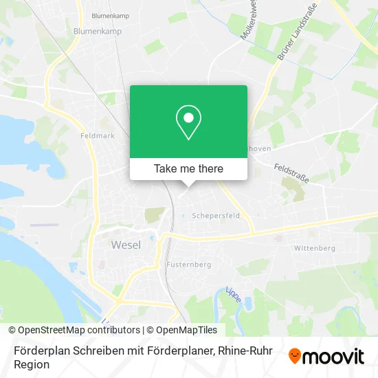Карта Förderplan Schreiben mit Förderplaner