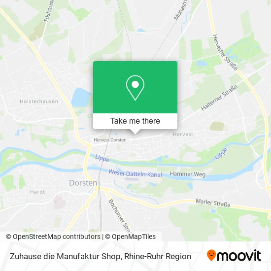Карта Zuhause die Manufaktur Shop