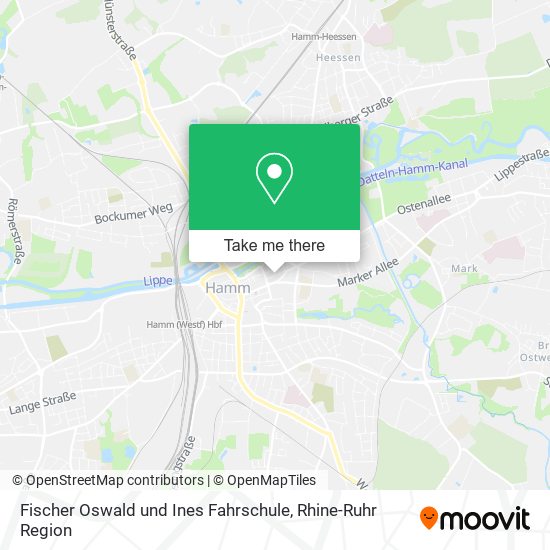 Fischer Oswald und Ines Fahrschule map