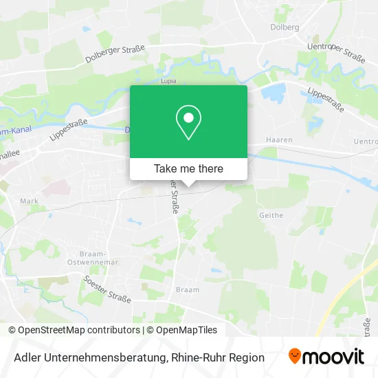 Карта Adler Unternehmensberatung