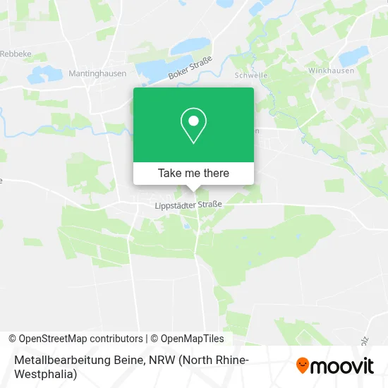 Metallbearbeitung Beine map