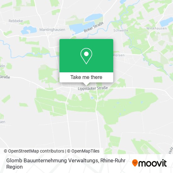 Glomb Bauunternehmung Verwaltungs map