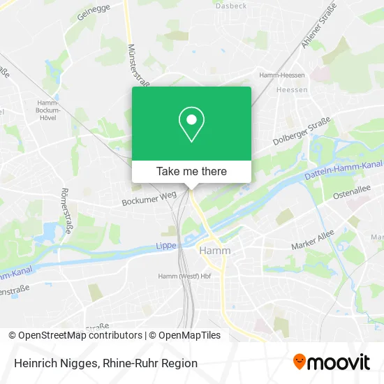 Карта Heinrich Nigges