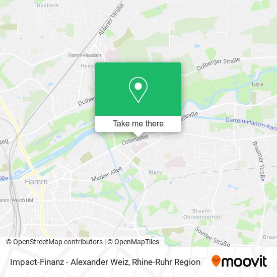Impact-Finanz - Alexander Weiz map