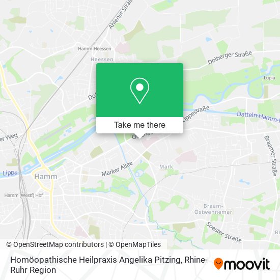 Карта Homöopathische Heilpraxis Angelika Pitzing