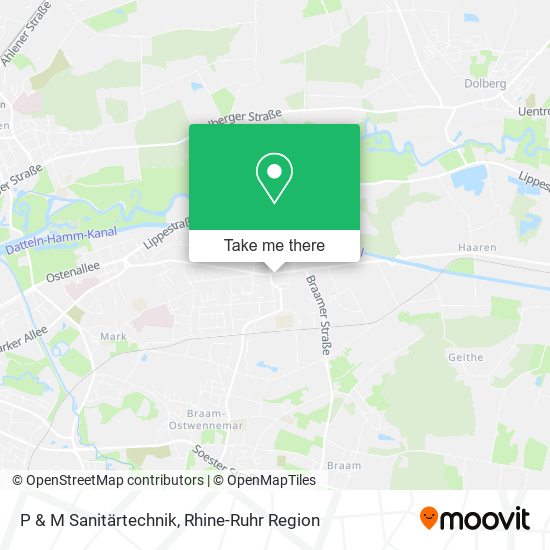 P & M Sanitärtechnik map