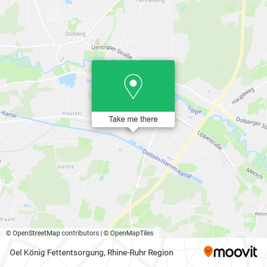 Oel König Fettentsorgung map