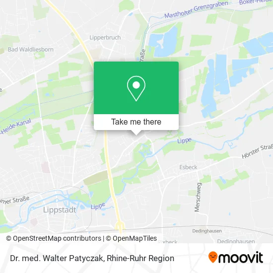 Карта Dr. med. Walter Patyczak