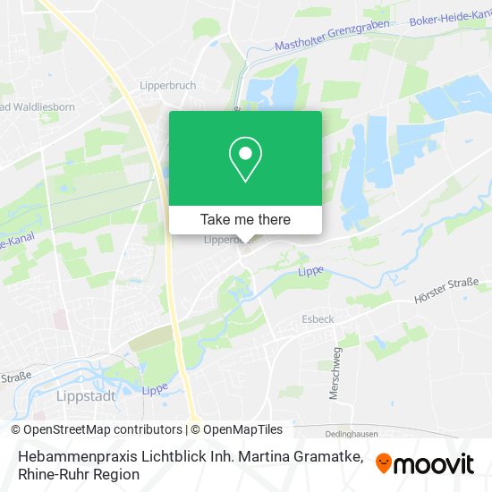Hebammenpraxis Lichtblick Inh. Martina Gramatke map