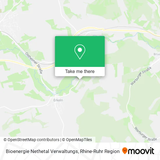 Карта Bioenergie Nethetal Verwaltungs