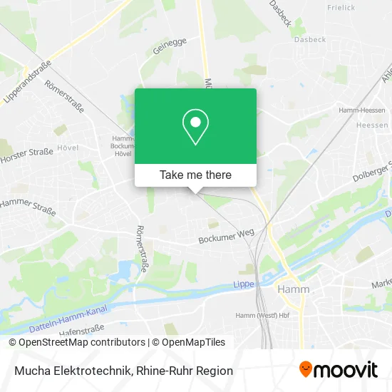 Mucha Elektrotechnik map