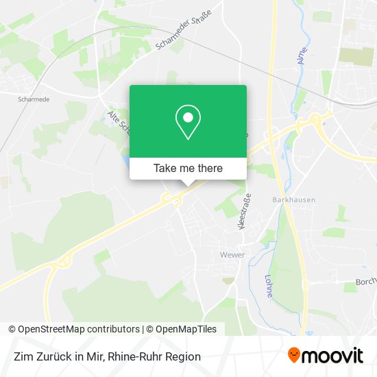 Карта Zim Zurück in Mir