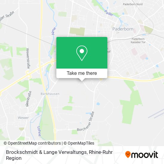 Карта Brockschmidt & Lange Verwaltungs