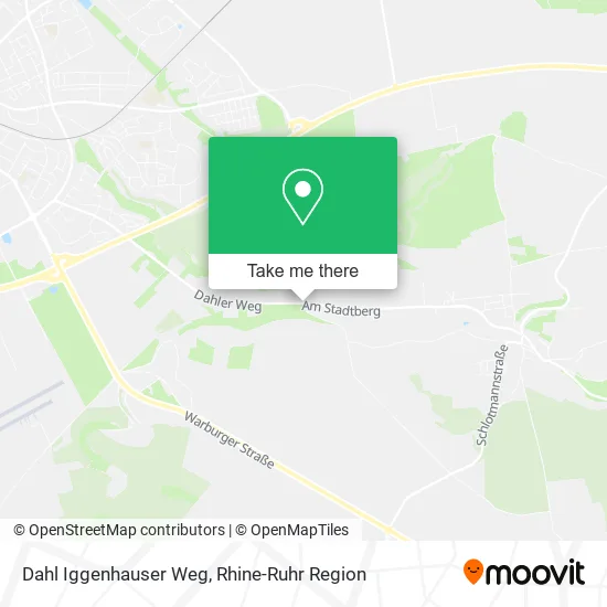 Карта Dahl Iggenhauser Weg