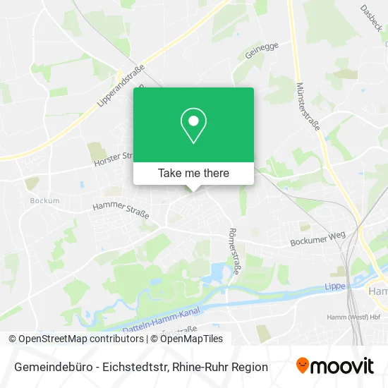 Карта Gemeindebüro - Eichstedtstr