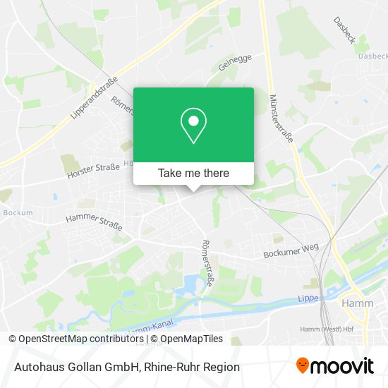Autohaus Gollan GmbH map