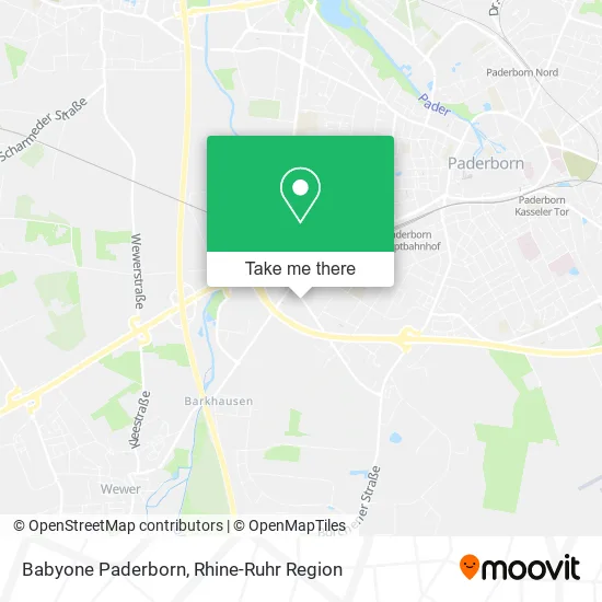 Карта Babyone Paderborn