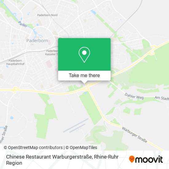 Chinese Restaurant Warburgerstraße map