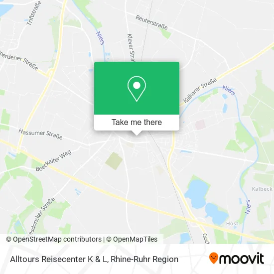 Карта Alltours Reisecenter K & L