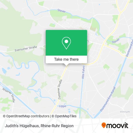 Judith's Hügelhaus map