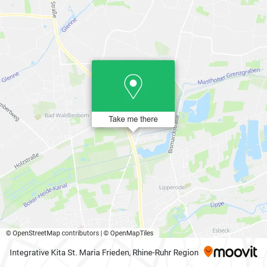 Integrative Kita St. Maria Frieden map