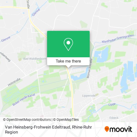 Van Heinsberg-Frohwein Edeltraud map