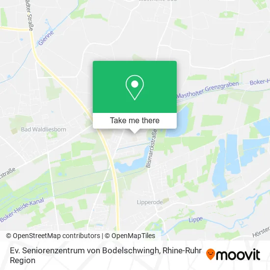 Карта Ev. Seniorenzentrum von Bodelschwingh