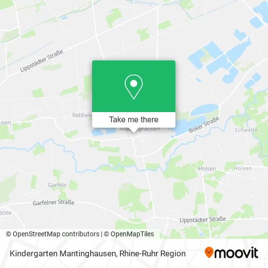 Kindergarten Mantinghausen map