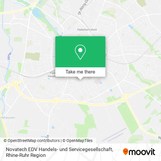 Карта Novatech EDV Handels- und Servicegesellschaft