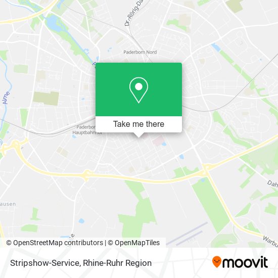 Stripshow-Service map