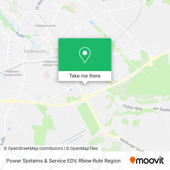 Карта Power Systems & Service EDV