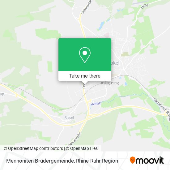 Mennoniten Brüdergemeinde map