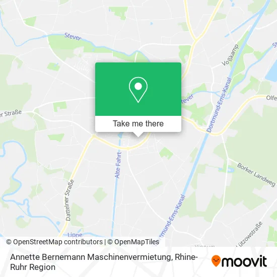Карта Annette Bernemann Maschinenvermietung
