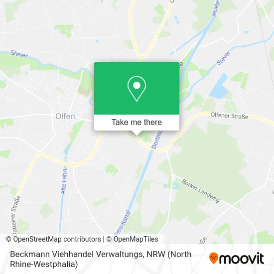 Карта Beckmann Viehhandel Verwaltungs