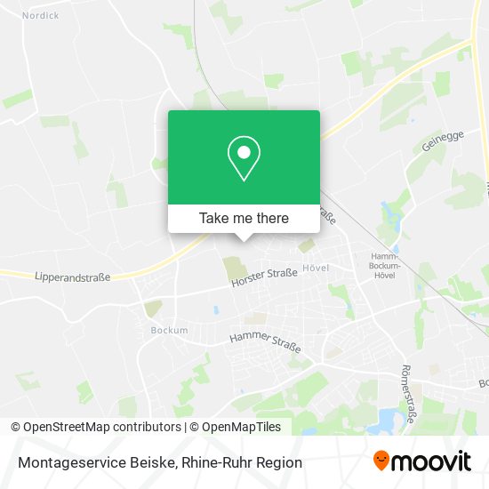 Montageservice Beiske map