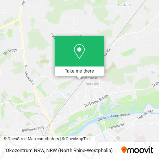 Карта Ökozentrum NRW