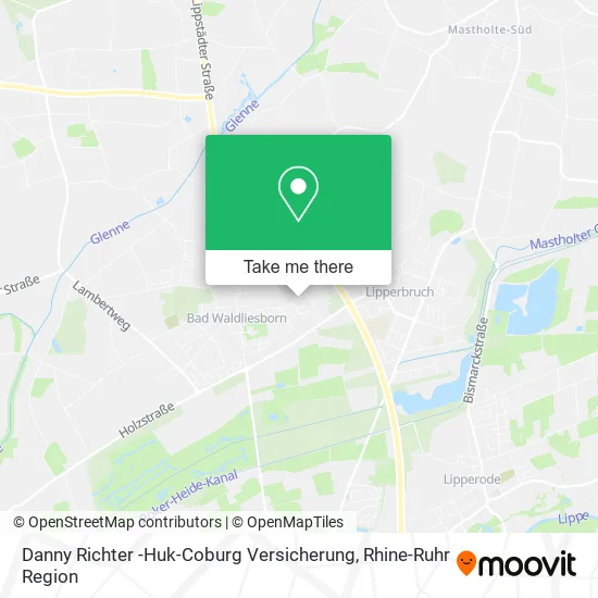 Карта Danny Richter -Huk-Coburg Versicherung