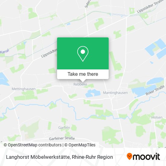Langhorst Möbelwerkstätte map